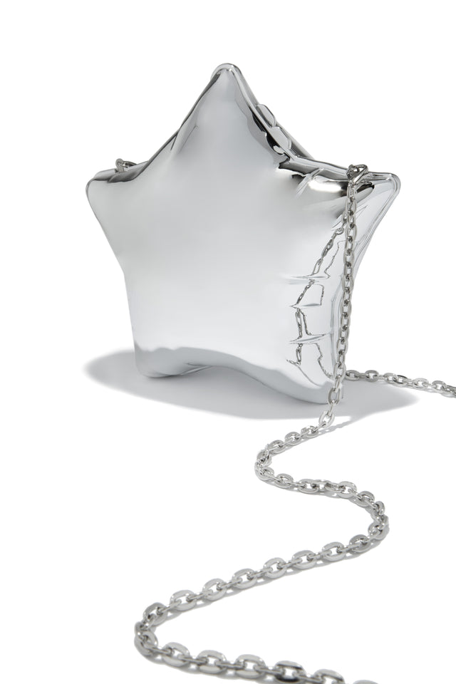 Load image into Gallery viewer, Silver Balloon Clutch