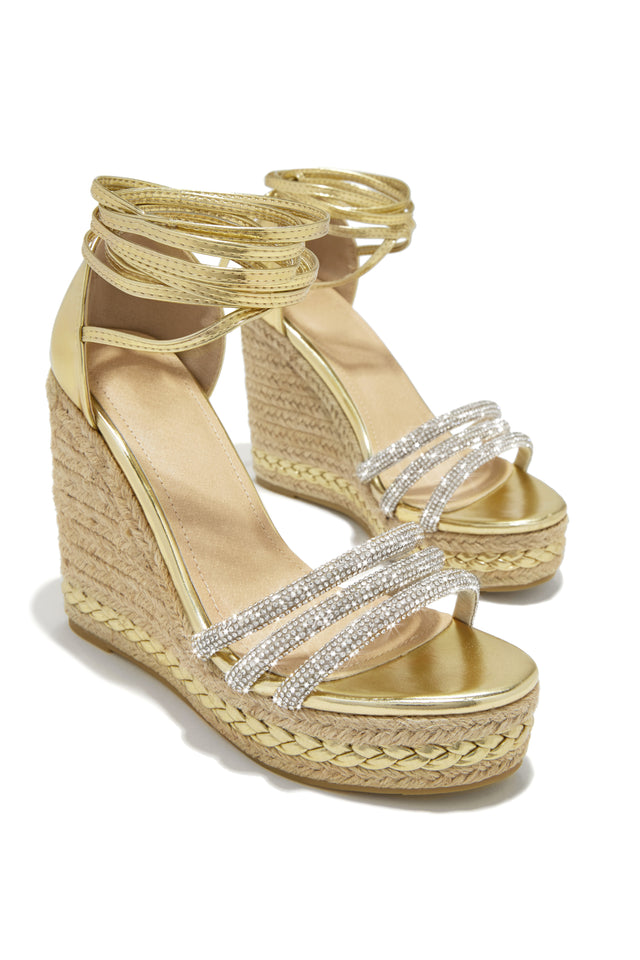 Load image into Gallery viewer, Lace-Up Platforms