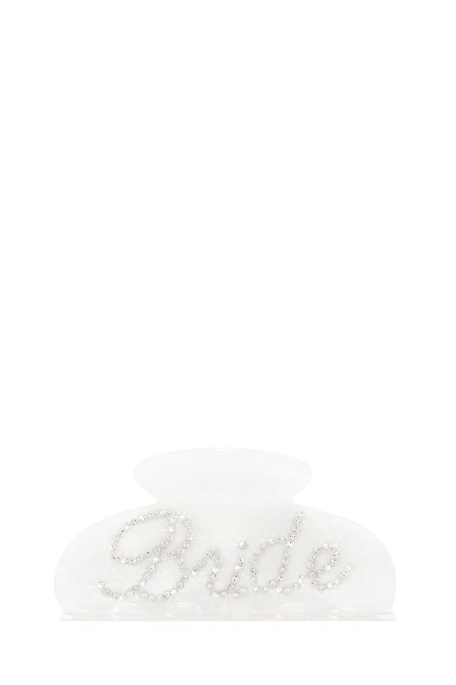 Load image into Gallery viewer, Special Day Embellished Hair Clip - White