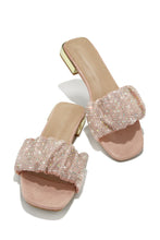 Load image into Gallery viewer, Pink Slip On Sandals