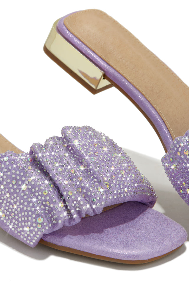 Load image into Gallery viewer, Ruched Effect Lilac Strap