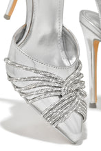 Load image into Gallery viewer, Silver-Tone Heels