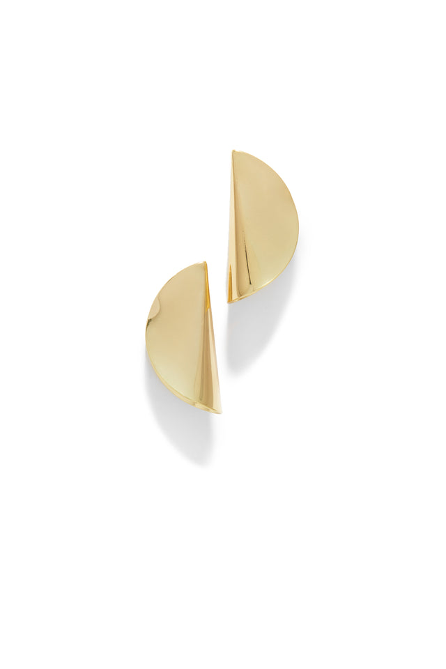 Load image into Gallery viewer, Gold Tone Statement Earrings