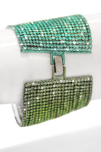 Load image into Gallery viewer, Green Embellished Bracelet