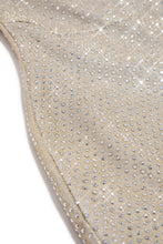 Load image into Gallery viewer, Madison Rhinestone Cowl Neck Mini Dress – Champagne