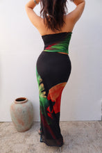 Load image into Gallery viewer, Chelley Two Piece Maxi Skirt Set - Black