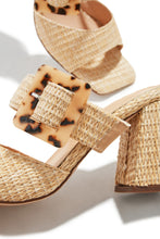 Load image into Gallery viewer, Natural Chunky Heels