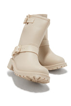 Load image into Gallery viewer, Stormy Water Resistant Rain Boots - Nude