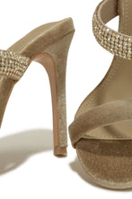 Load image into Gallery viewer, Dark Nude Velvet Single Sole Heels