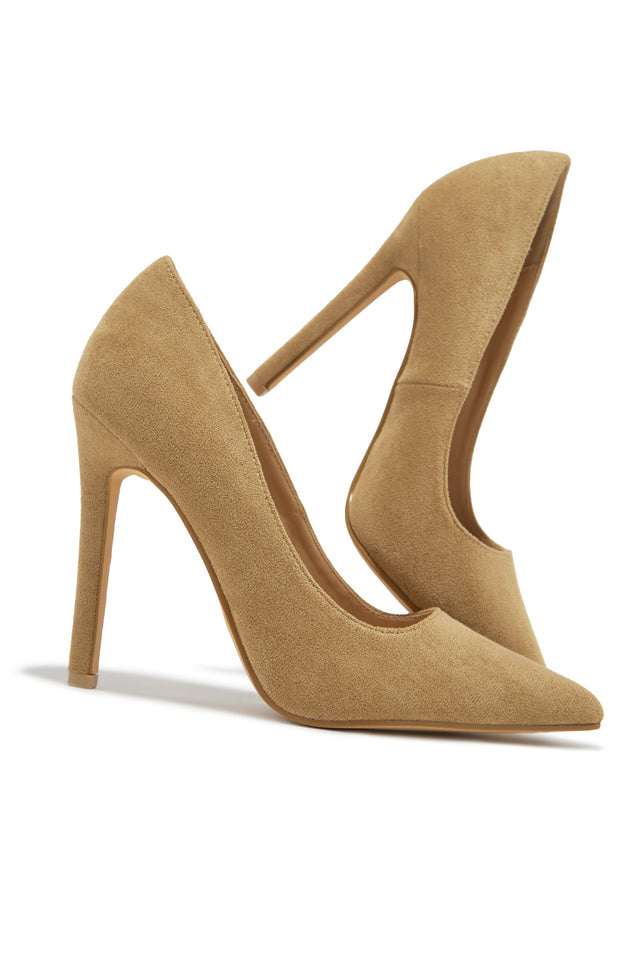 Load image into Gallery viewer, Aylene High Heel Pumps - Camel