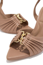 Load image into Gallery viewer, Anahi Single Sole Mid Heels - Nude
