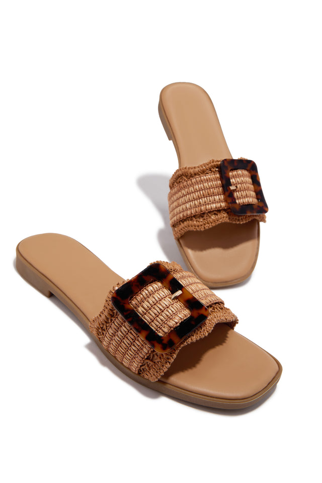 Load image into Gallery viewer, Soleil Slip On Sandals - Tan