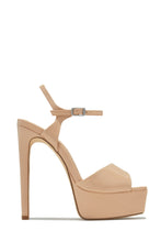 Load image into Gallery viewer, Paulina Platform High Heels - Nude