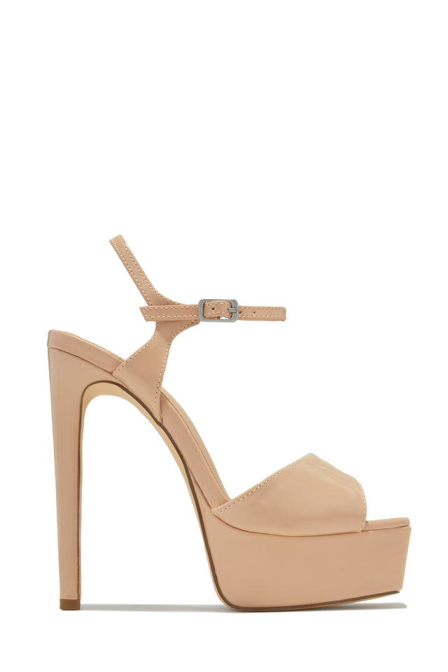 Load image into Gallery viewer, Paulina Platform High Heels - Nude