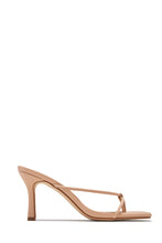 Load image into Gallery viewer, Mely Mid Heel Mules - Nude