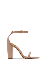 Load image into Gallery viewer, Marci Block Heels - Nude