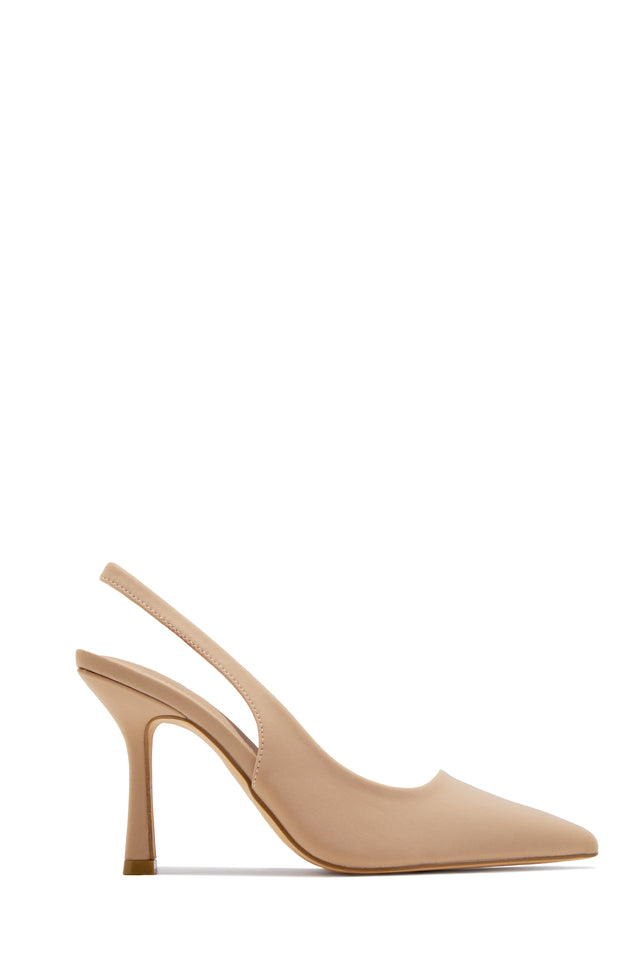 Load image into Gallery viewer, Cari Slingback Pumps - Nude