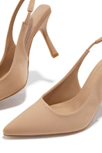 Load image into Gallery viewer, Cari Slingback Pumps - Nude