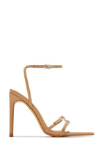 Load image into Gallery viewer, Glamorous Party Embellished High Heels - Nude