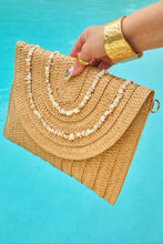 Load image into Gallery viewer, Okalani Beaded Handbag - Natural
