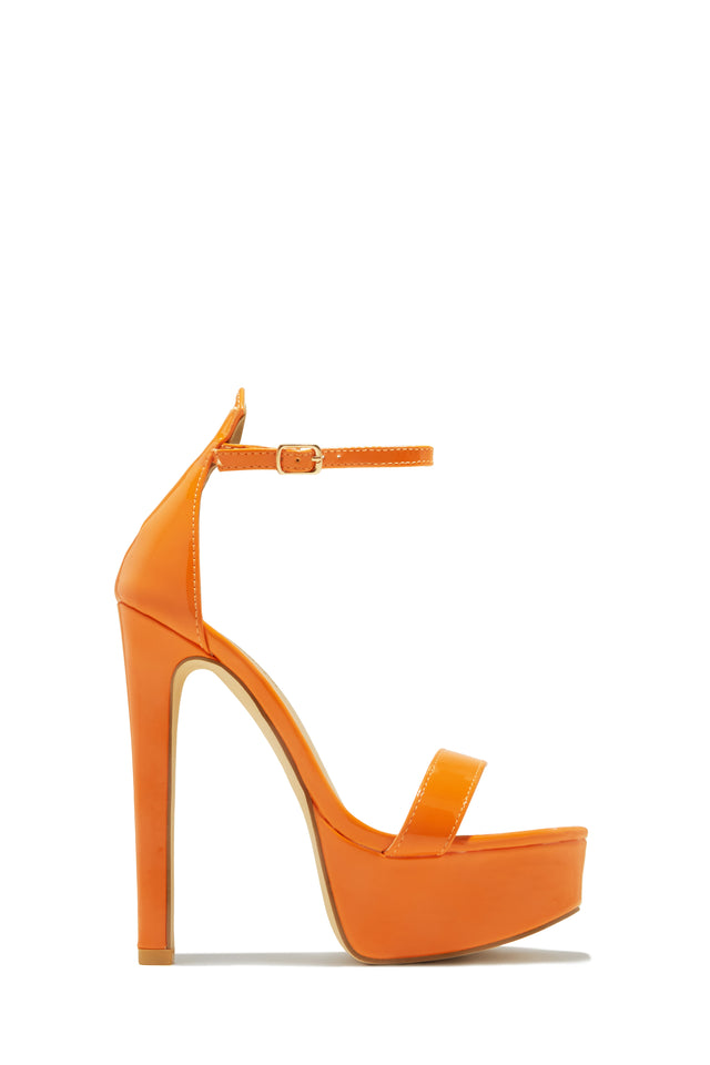 Load image into Gallery viewer, Raylee Platform High Heels - Orange