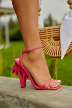 Load image into Gallery viewer, Palm Springs Palm Tree High Heels - Pink