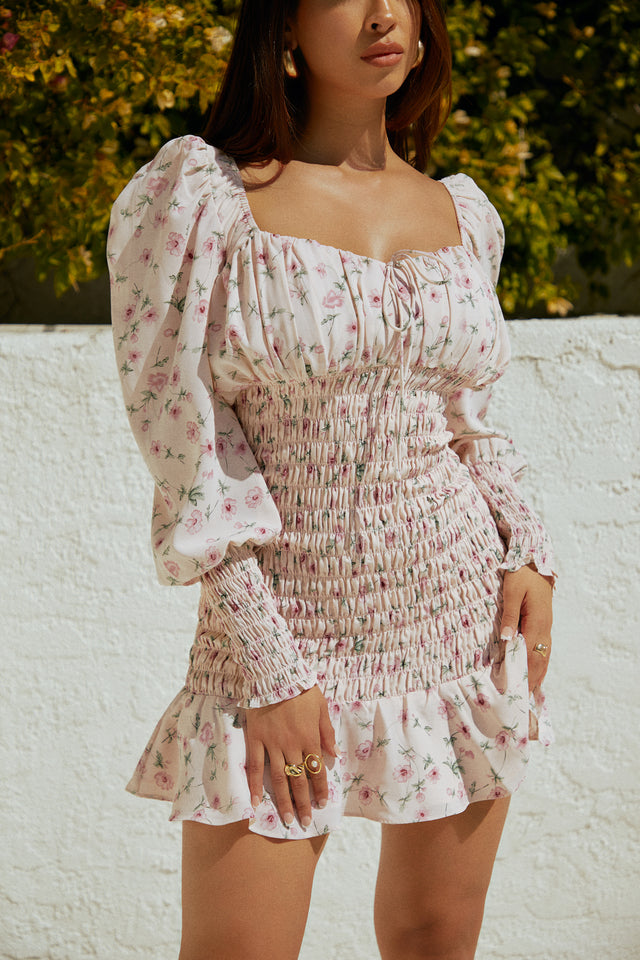 Load image into Gallery viewer, Mini Long Sleeve Dress