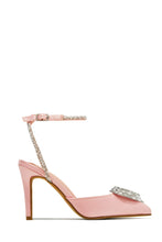 Load image into Gallery viewer, Sweet Love Embellished Pump Heels - Pink