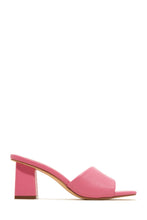 Load image into Gallery viewer, Valentine Block Heel Mules - Silver