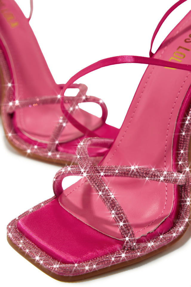 Load image into Gallery viewer, Pink Embellished Straps