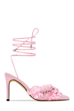 Load image into Gallery viewer, Ruffle Pink Pumps