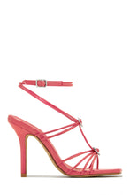 Load image into Gallery viewer, Lovestruck Embellished Strappy High Heels - White