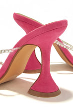 Load image into Gallery viewer, Pink Cocktail Heel Shape Heels