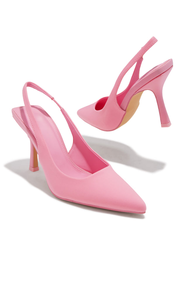 Load image into Gallery viewer, Cari Slingback Pumps - Light Pink