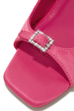 Load image into Gallery viewer, Ella Peep Toe Single Sole Heels - Pink