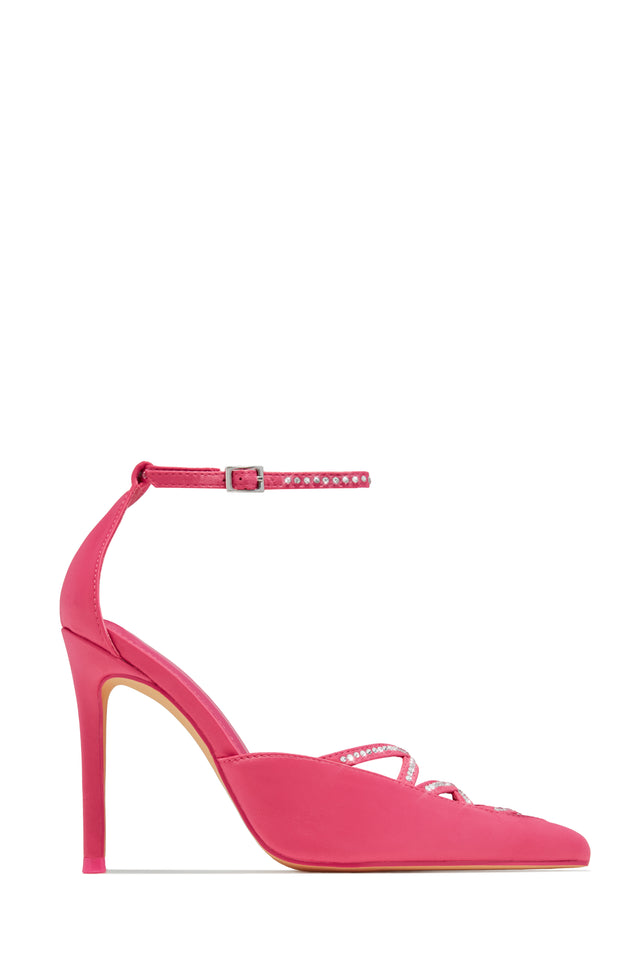 Load image into Gallery viewer, Tanalee Embellished High Heel Pumps - Pink