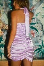 Load image into Gallery viewer, Dance All Night Halter Neck Mini Dress - Lilac