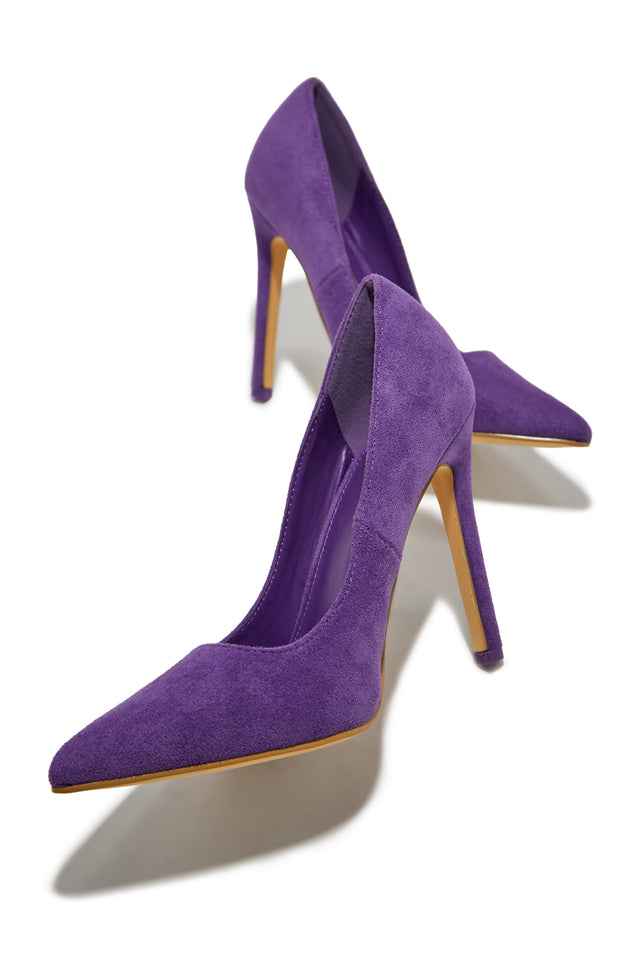 Load image into Gallery viewer, Aylene High Heel Pumps - Purple