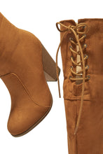 Load image into Gallery viewer, Roadie Over The Knee Block Heel Boots - Tan