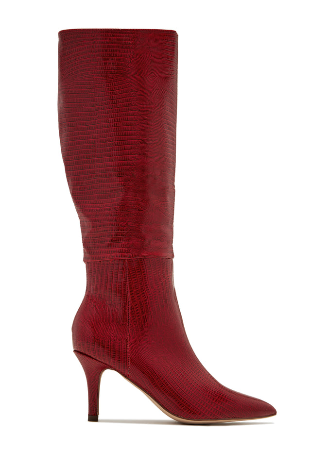 Load image into Gallery viewer, Sarai Knee High Heel Boots - Black