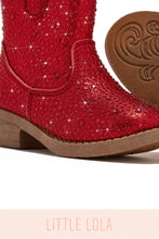 Load image into Gallery viewer, Kaleen Kids Embellished Cowgirl Boots - Red