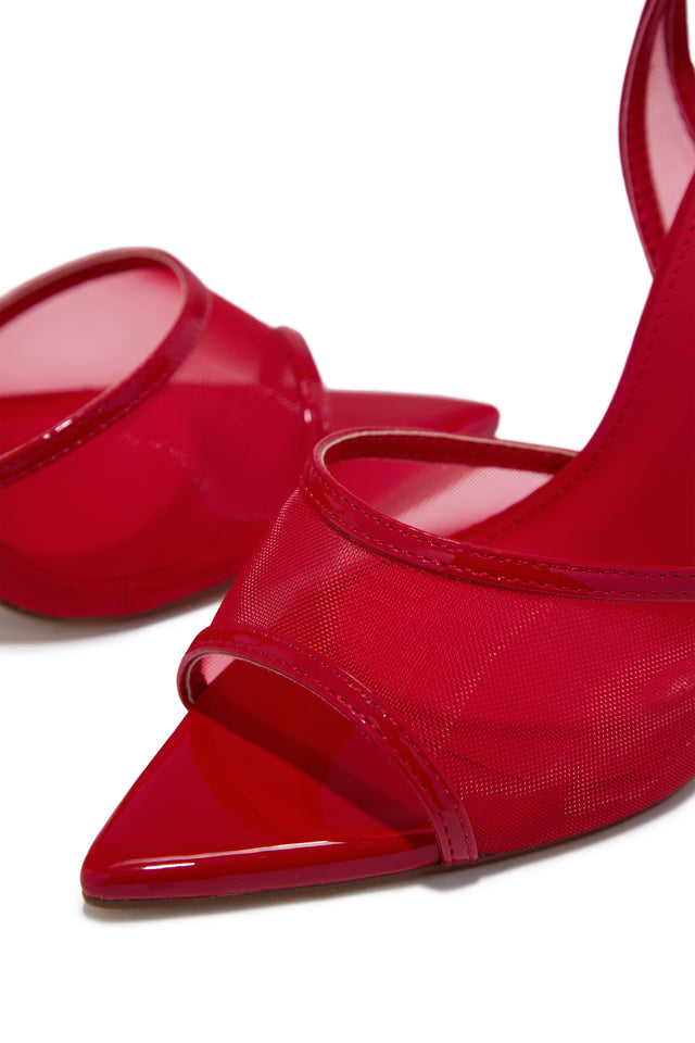 Load image into Gallery viewer, Eliyah Single Sole High Heels - Red
