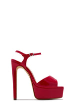 Load image into Gallery viewer, Paulina Platform High Heels - Red