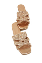 Load image into Gallery viewer, Rose Gold Slide On Sandals