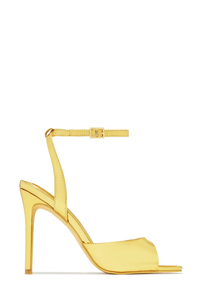 Load image into Gallery viewer, Rubi Mary Jane Strap Heels - Gold