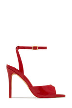 Load image into Gallery viewer, Rubi Mary Jane Strap Heels - Red