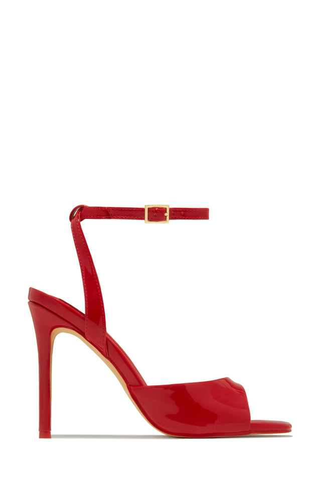 Load image into Gallery viewer, Rubi Mary Jane Strap Heels - Red