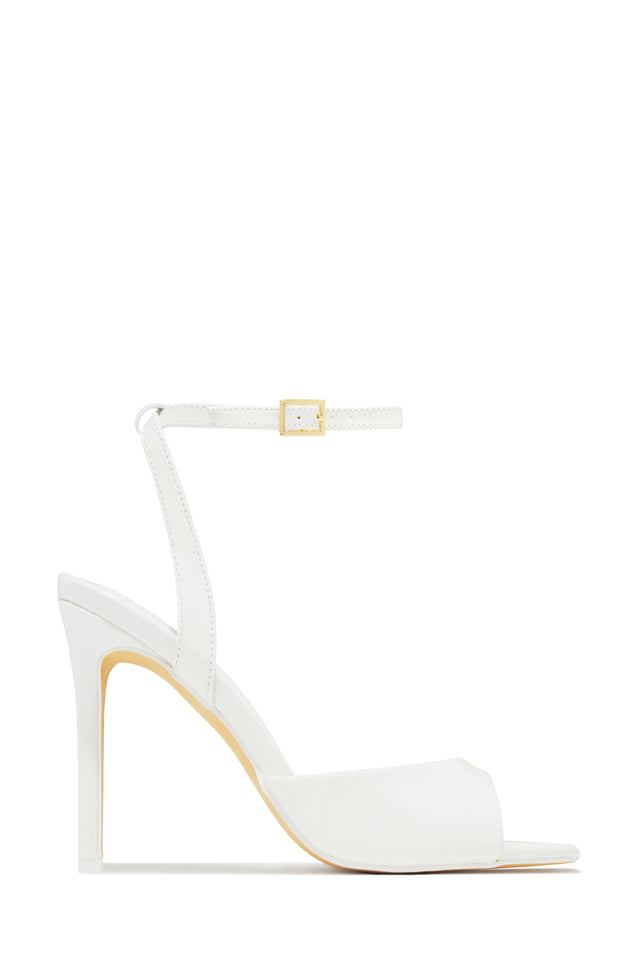 Load image into Gallery viewer, Rubi Mary Jane Strap Heels - White