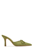 Load image into Gallery viewer, Coraima Mule Heel Pumps - Nude