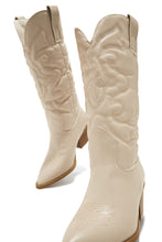 Load image into Gallery viewer, Dylan Western Cowgirl Boots - Sand